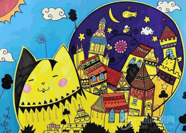 四个爸爸儿童美术