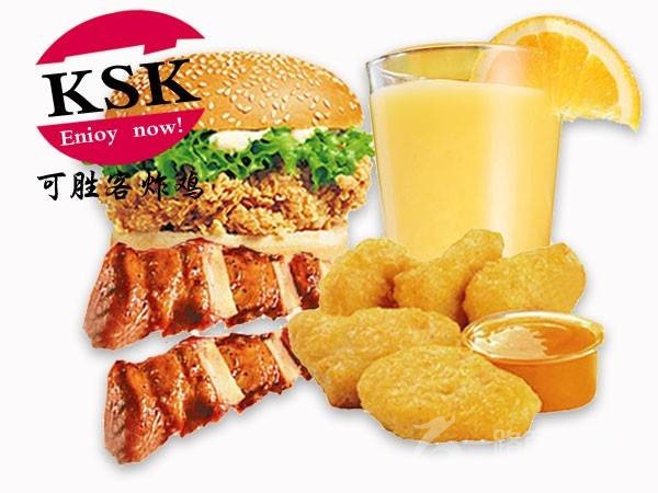 可胜客汉堡炸鸡