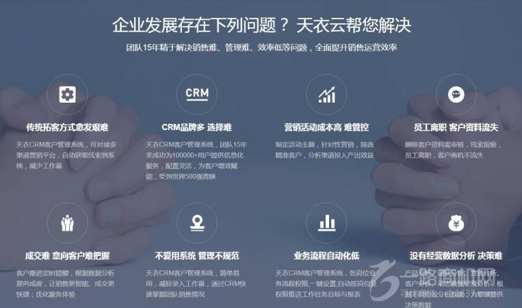 天衣云CRM