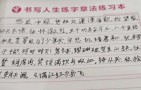 书写人生练字