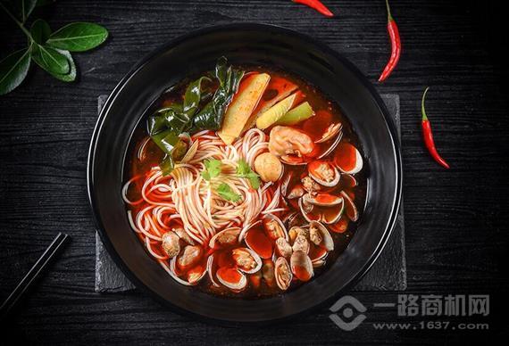 纸上谈兵花甲米线