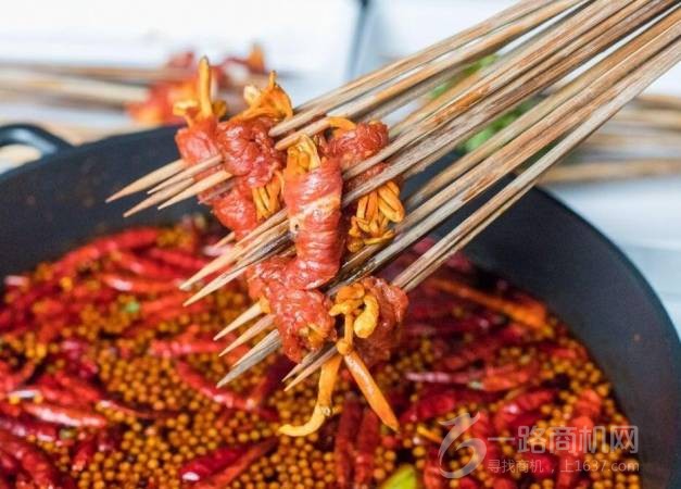 签盟主牛肉串串火锅