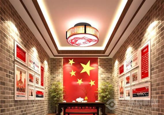 红色经典主题餐厅