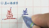 正心格练字