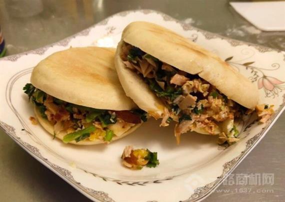 老哎呦味肉夹馍