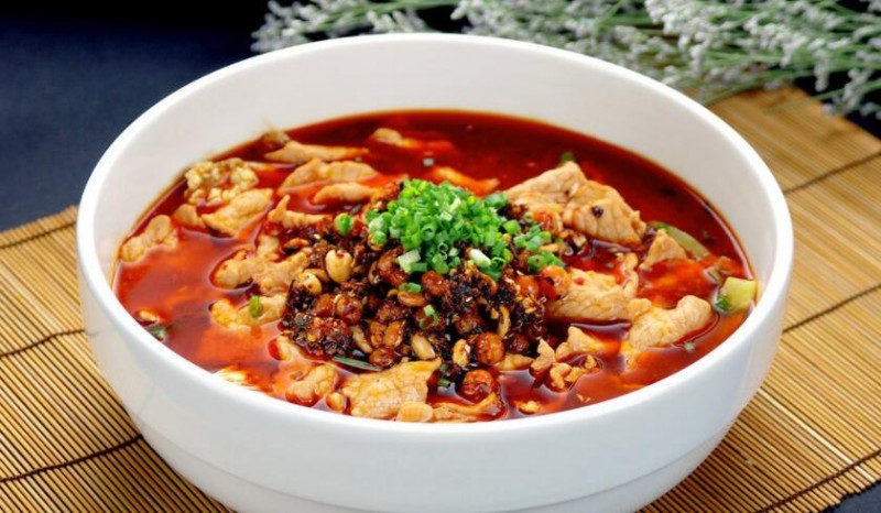 椒小善一碗水煮肉片