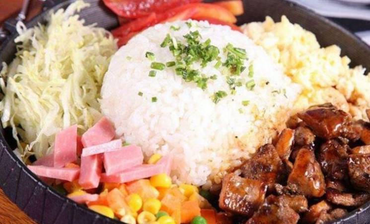 遇见你烤肉拌饭