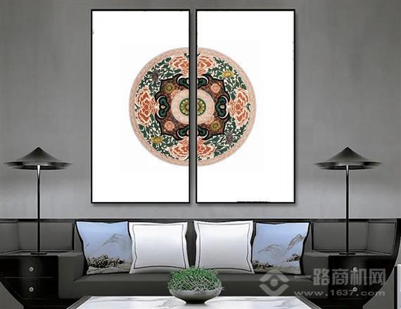 麟凯胜中式装饰画