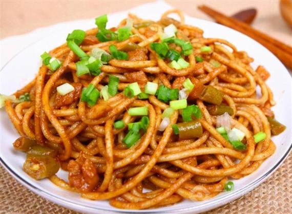 芝麻不二热干面