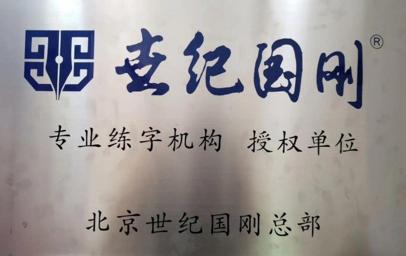 世紀國剛練字