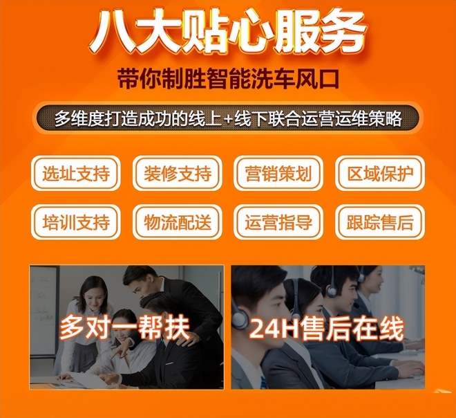 全自动共享扫码洗车机