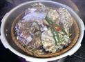蚝魁竹笼蒸生蚝
