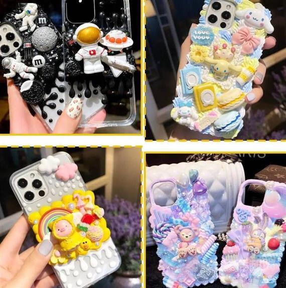 丽彩飞扬手机饰品