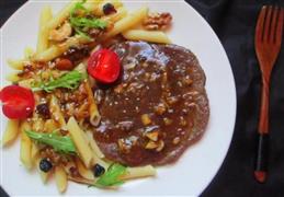 畔橋邊の手作牛排意面