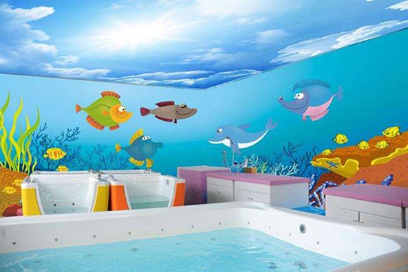 小飞鱼婴儿游泳馆 小飞鱼婴儿游泳馆