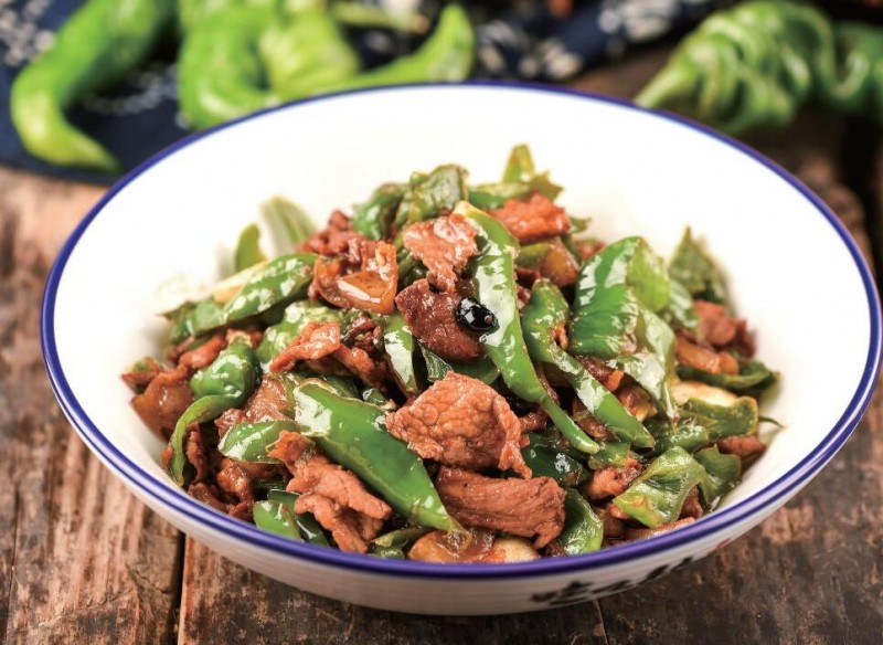 菜很下饭辣椒炒肉