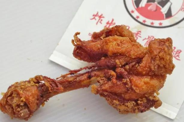 炸出閣香骨雞腿