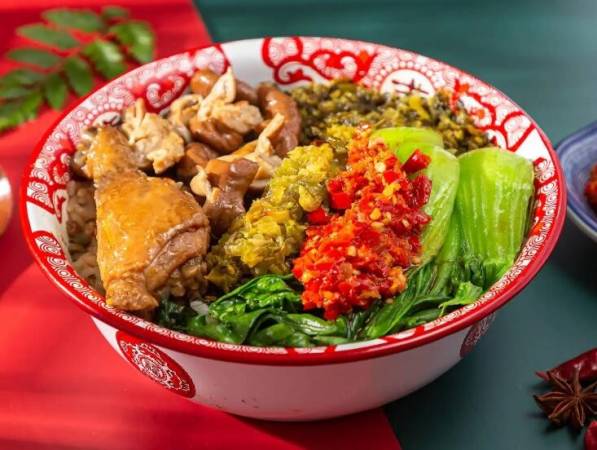 上上卤剁椒拌饭