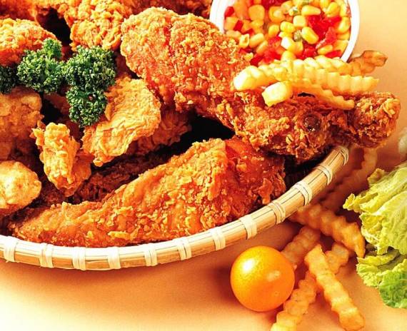 电爆基汉堡炸鸡