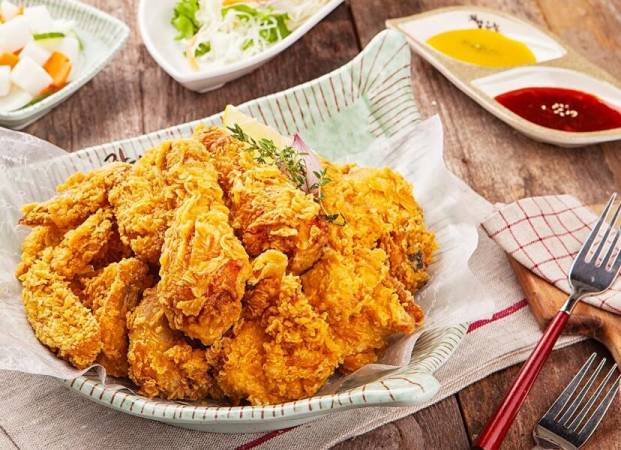 电爆基汉堡炸鸡