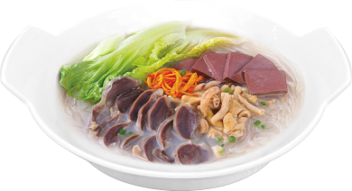 莫老鸭鸭血粉丝汤