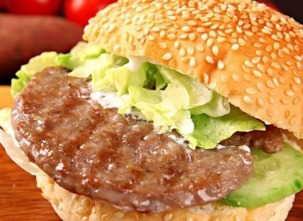 牛肉饼汉堡