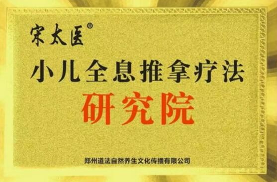 宋太医小儿推拿