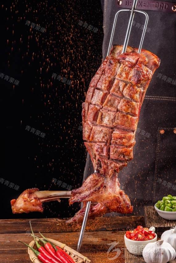 青青蒙缘烤羊腿