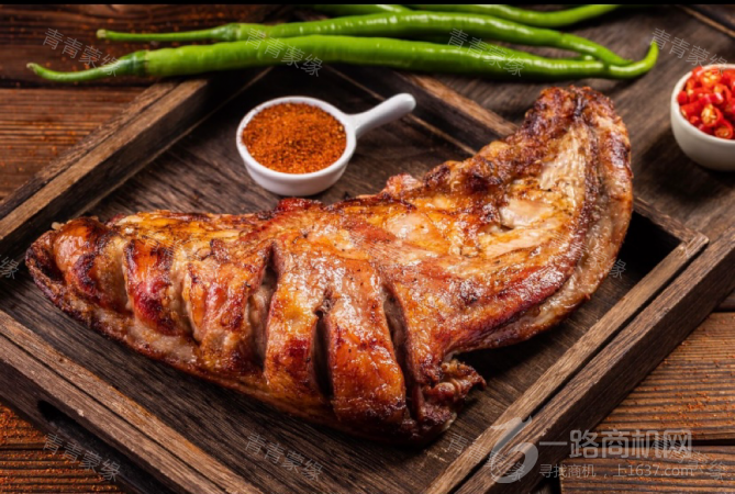 青青蒙缘烤羊腿