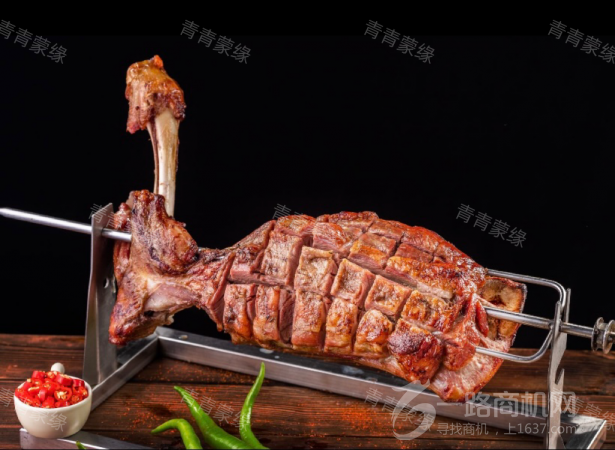 青青蒙缘烤羊腿