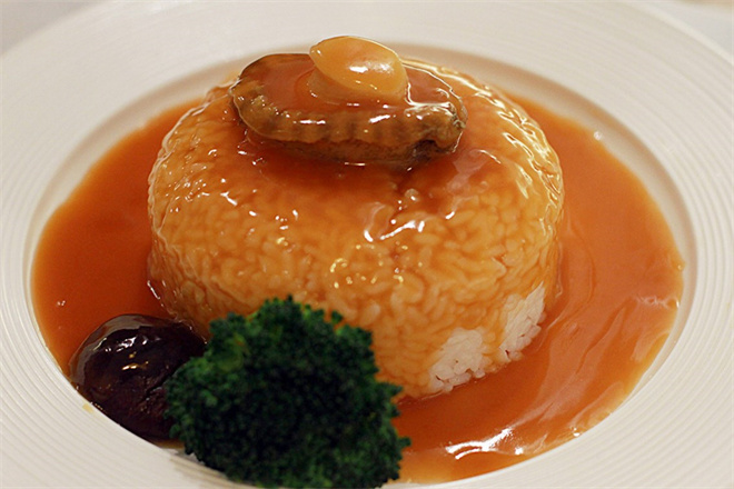 鮑汁撈飯