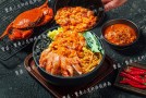 蟹盛蟹黄小龙虾拌面拌饭