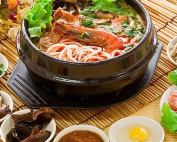胖大碗小锅米线
