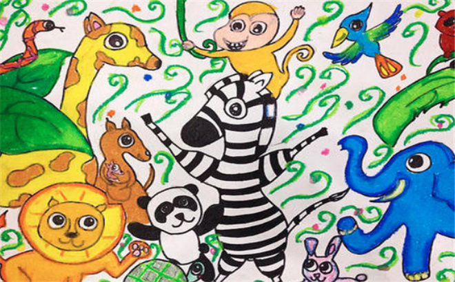 草莓田少兒美術