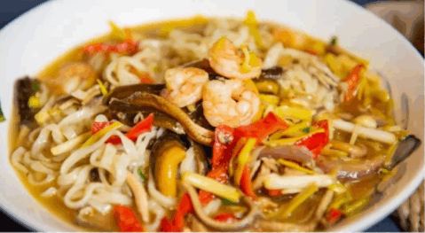 南食北灶浇头锅巴面