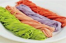 彩色面条