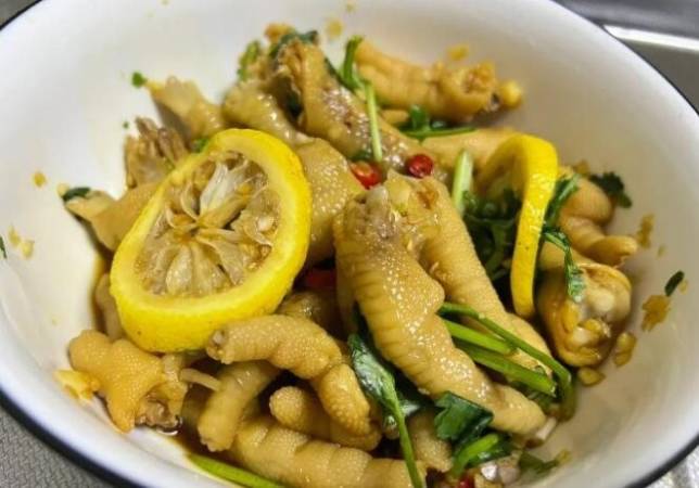 柠檬鸡爪