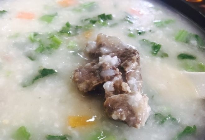咸骨粥