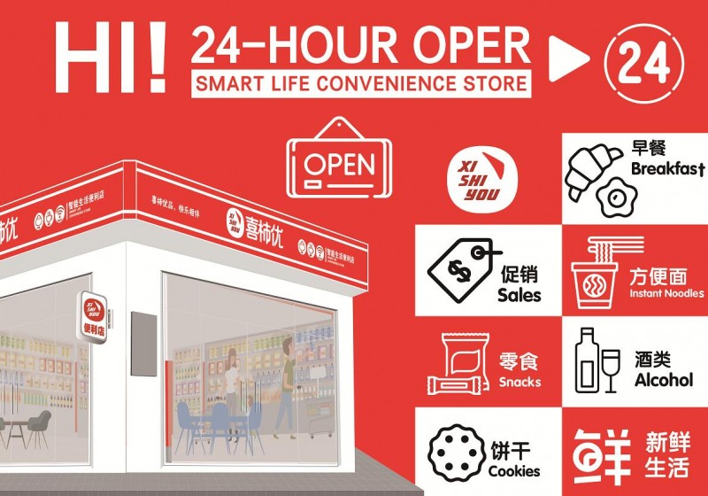 喜柿優(yōu)便利店