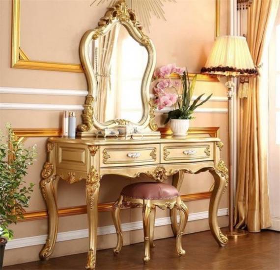 欧式梳妆台