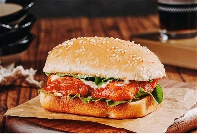 吮芝味中国汉堡