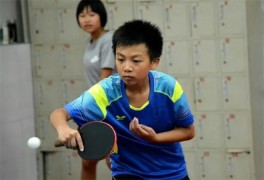 儿童乒乓球培训班