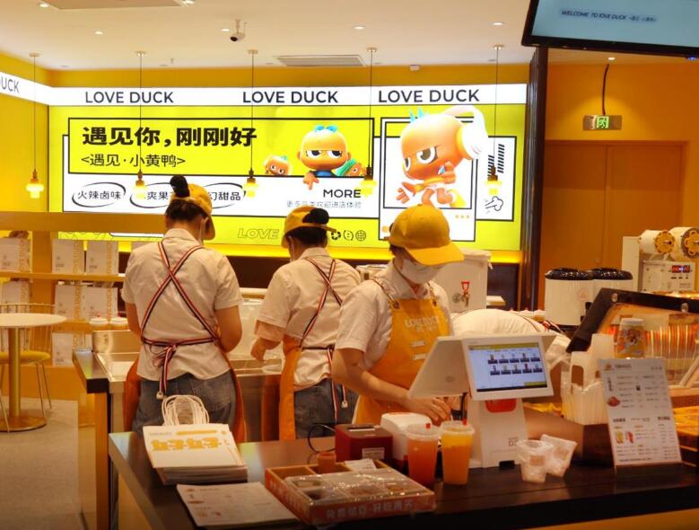 遇见小黄鸭