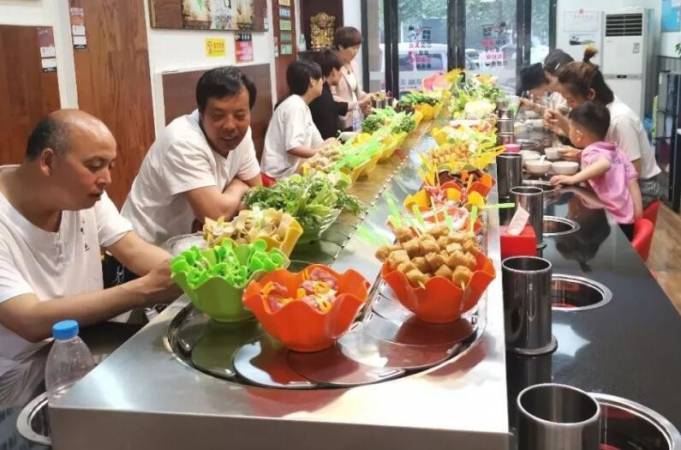转盘小火锅