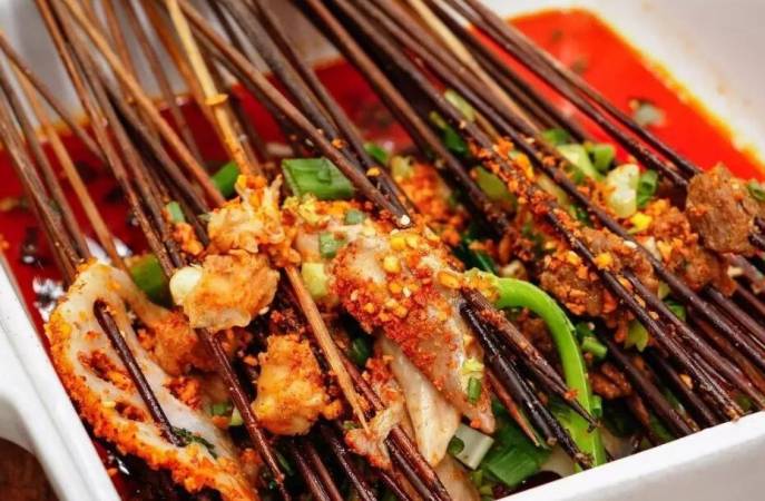 九良乐山油炸串串