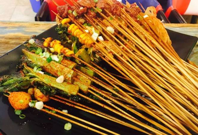 九良乐山油炸串串