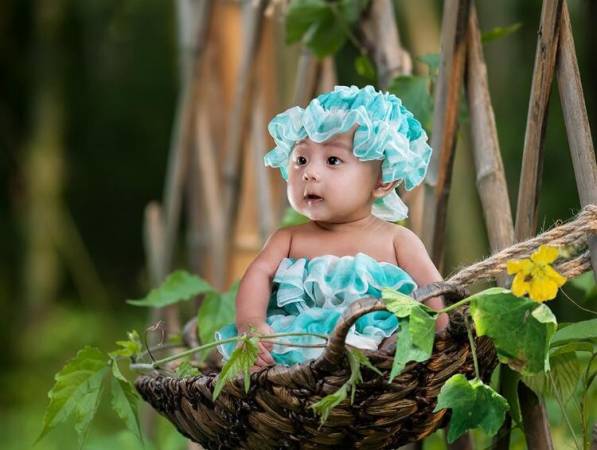 娃娃菜儿童摄影