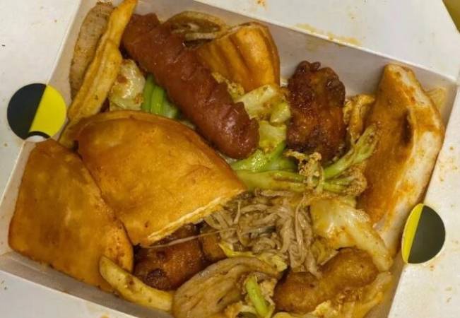 一炸二拌炸串拌饼