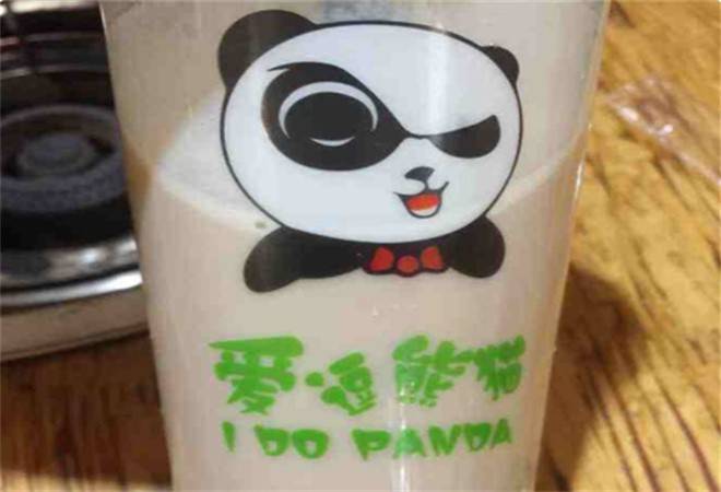 爱逗熊猫奶茶
