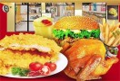 饱食节炸鸡汉堡